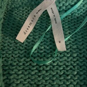 Dreamers teal strawberry cardigan